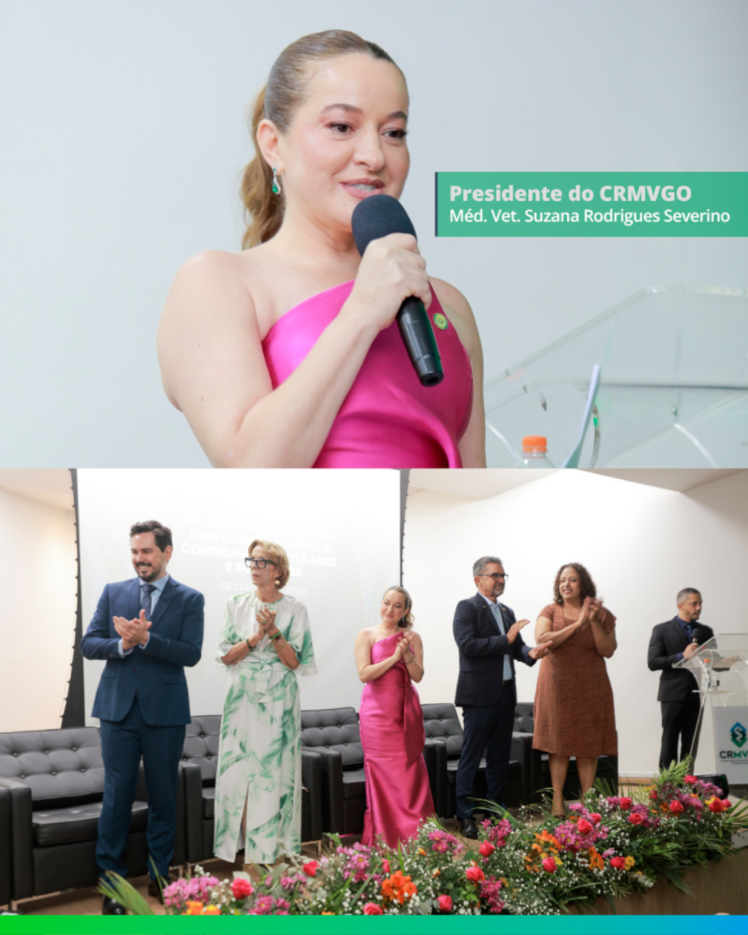 CRMV-GO realiza Solenidade de Posse da Gestão do triênio 2026/2029 CRMV-GO realiza Solenidade de Posse da Gestão do triênio 2026/2029